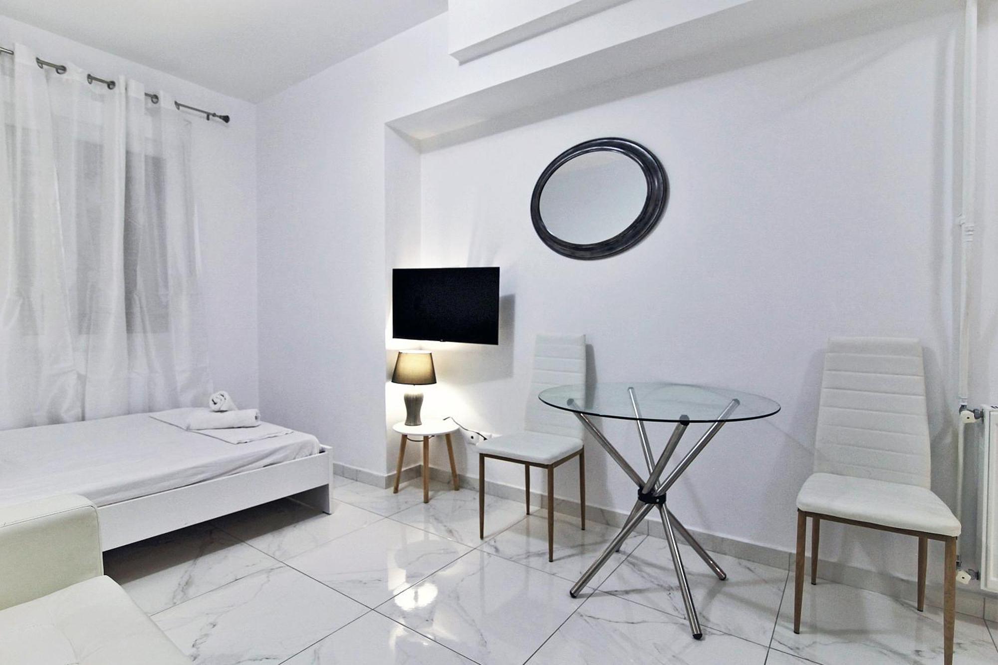 White Apartment/Kolwnaki/100Mbps/Wifi Atina Dış mekan fotoğraf